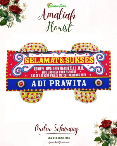 Karangan Bunga Ucapan Selamat di Surade